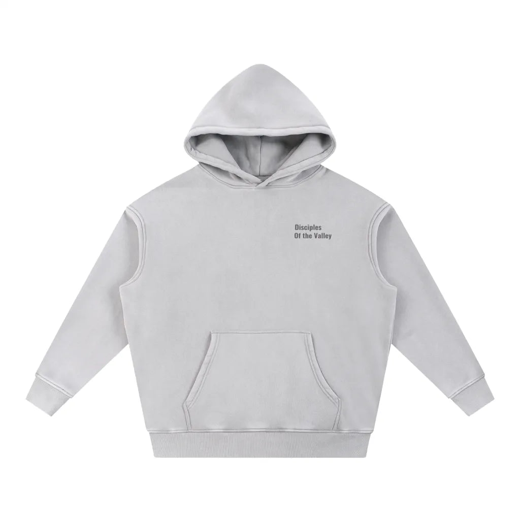 Floral Cross Scripture Oversized Hoodie