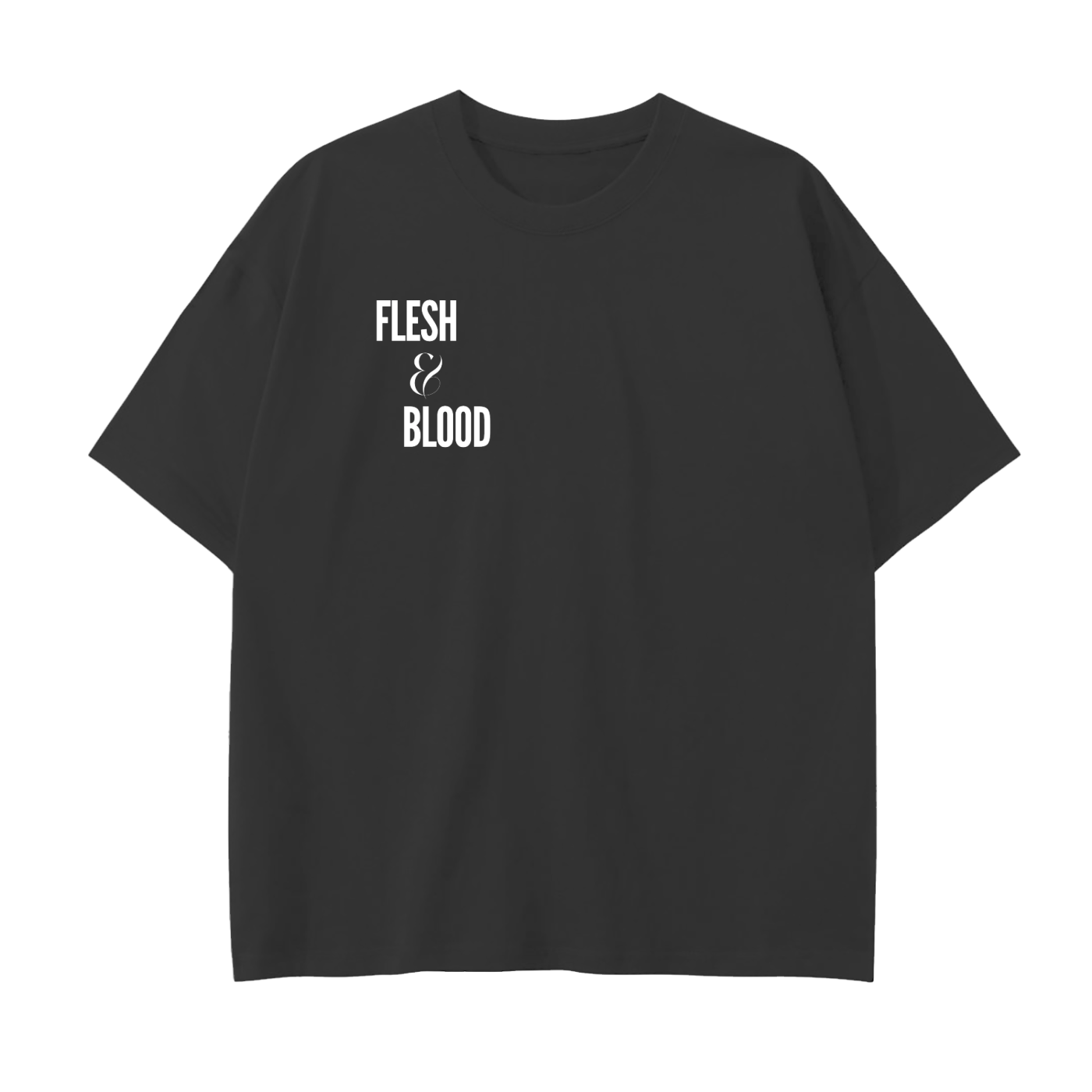 Drop Shoulder Cotton T-Shirt